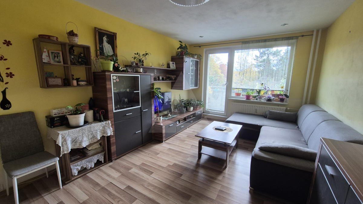 2-izbový veľkometrážny byt s balkónom na predaj, Priekopa