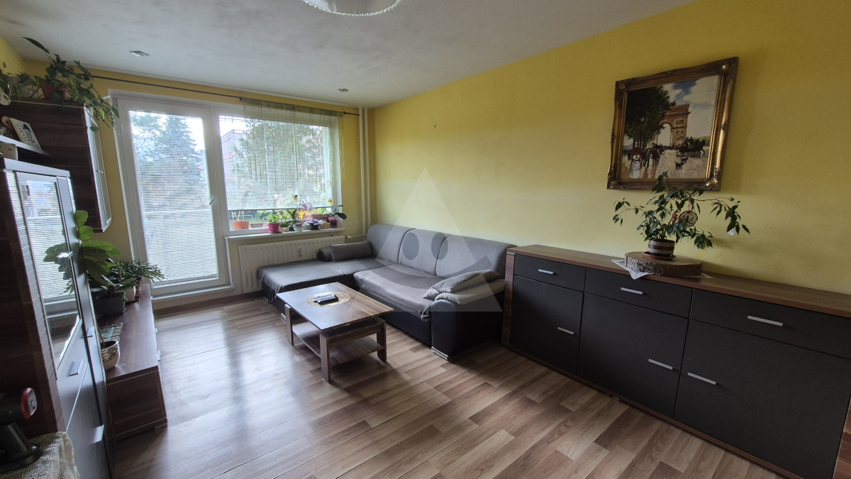 2-izbový veľkometrážny byt s balkónom na predaj, Priekopa