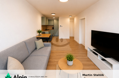 2 balconies – Nový Martin – 2-room apartment for rent, Martin